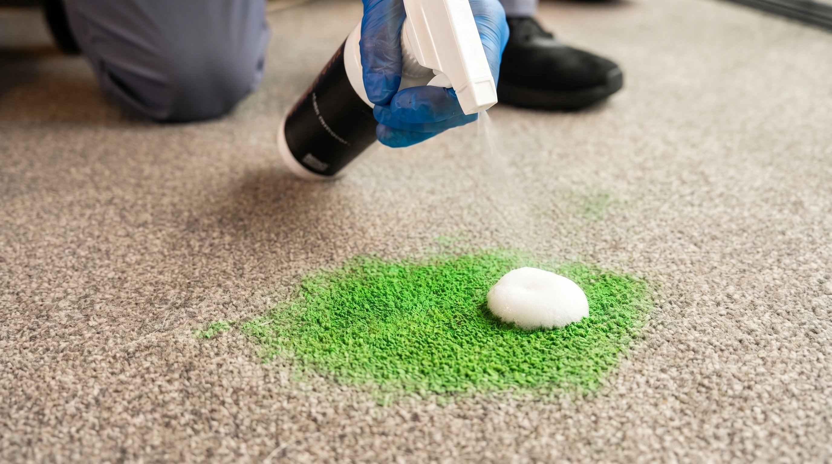Professional stain removal process